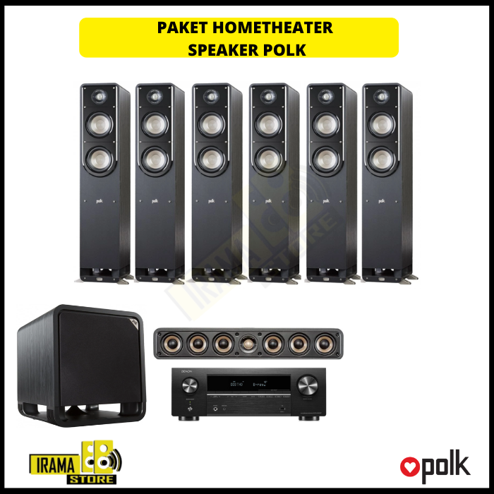 Paket Home Theater Speaker Polk S50 7.1